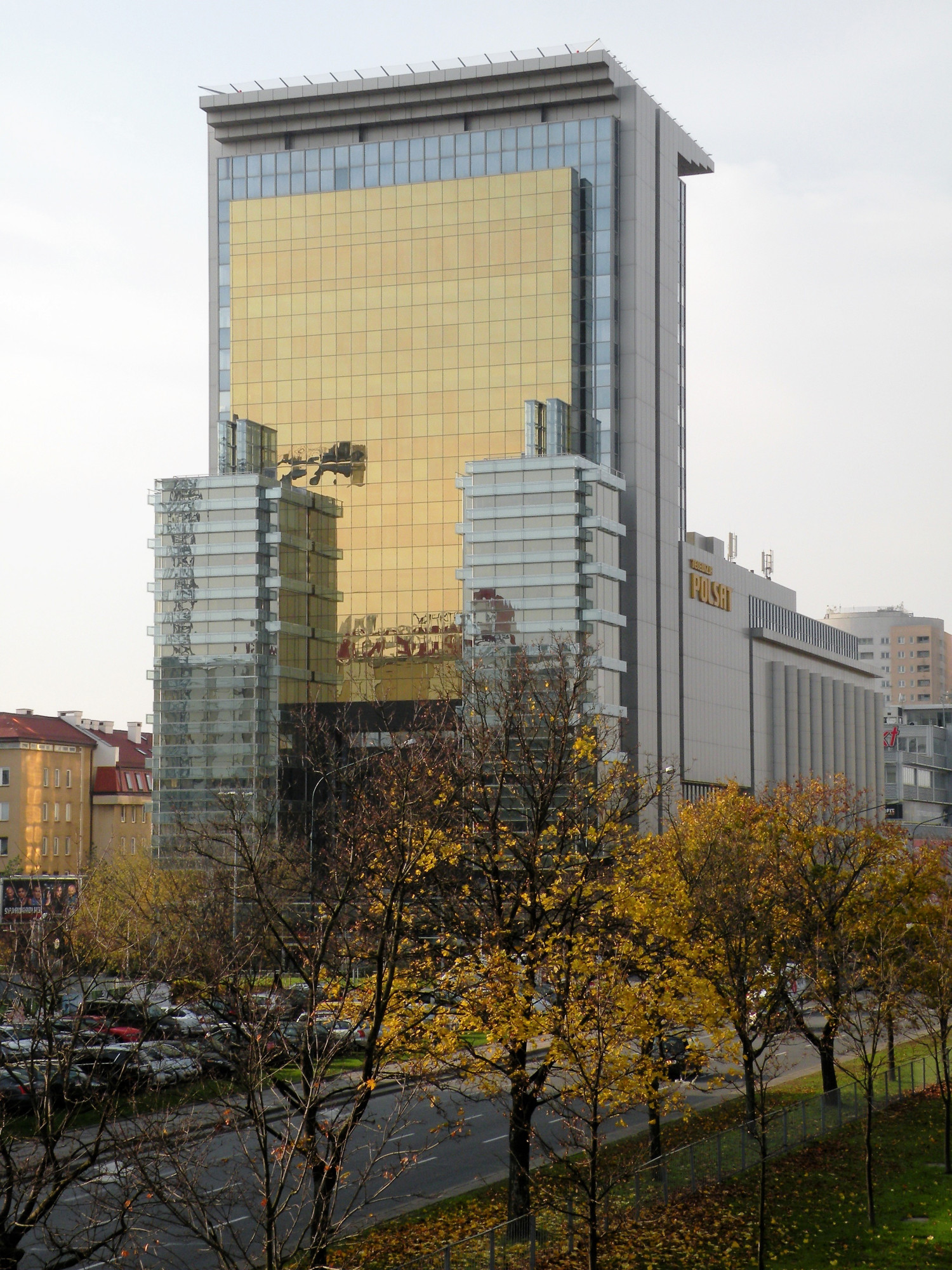 Zdjęcie architektury budynku Siedziba Telewizji Polsat